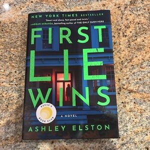First Lie Wins Hardcover Book